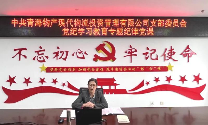 嚴(yán)明紀(jì)律作風(fēng) 永葆政治本色&mdash;&mdash;集團(tuán)黨委書記、董事長劉玲同志講授專題紀(jì)律黨課
