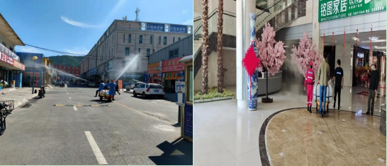 強化防疫措施 深化防汛排查 筑牢安全防線--現(xiàn)代物流公司開展復工復市前防疫消殺、防汛檢查工作