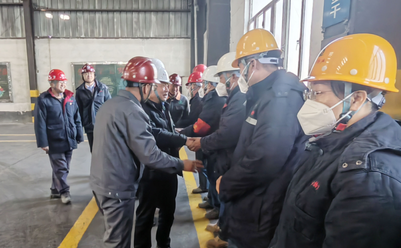 過年好！省國資委領(lǐng)導(dǎo)把新春祝福送到一線崗位