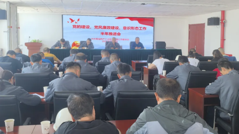 工投公司黨委召開(kāi)黨的建設(shè)、黨風(fēng)廉政建設(shè)、意識(shí)形態(tài)工作半年推進(jìn)會(huì)