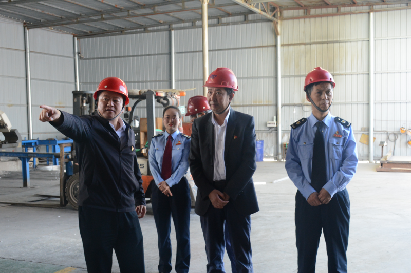 西寧市稅務局黨委書記、局長劉興華蒞臨 青海物產(chǎn)工業(yè)投資有限公司調(diào)研